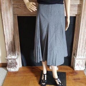 Talbots Pleated Wool Skirt